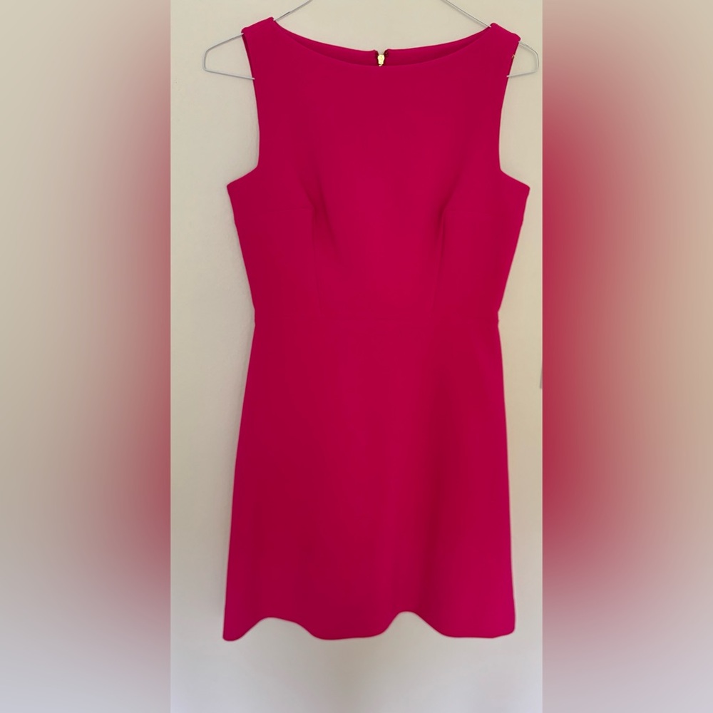 kate spade ♠️ sweetheart pink crepe dress 🩷